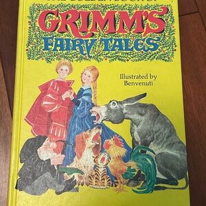 Grimm's Fairy Tales Illustrated Book